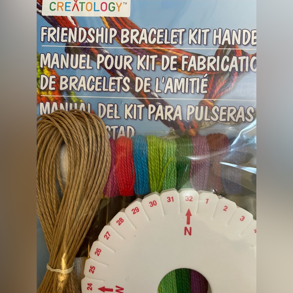 NEW! Friendship Bracelet Making Craft Jewelry Kit DIY, Fun Gift Girls & Tweens
